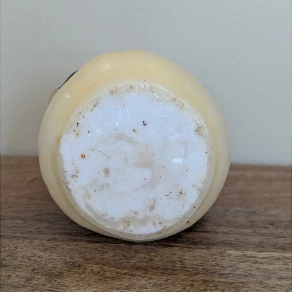 Vintage Santa Claus Molded Wax Figure Candle 5.5